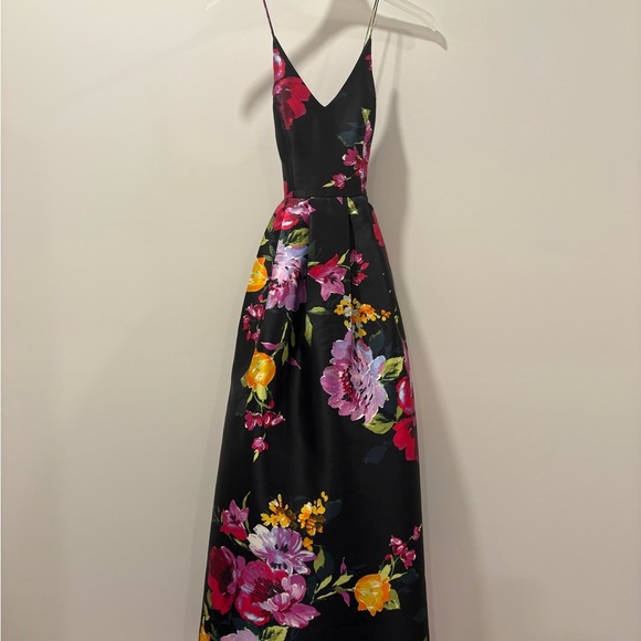 BCX Black Floral Maxi Dress - Picture 2 of 11